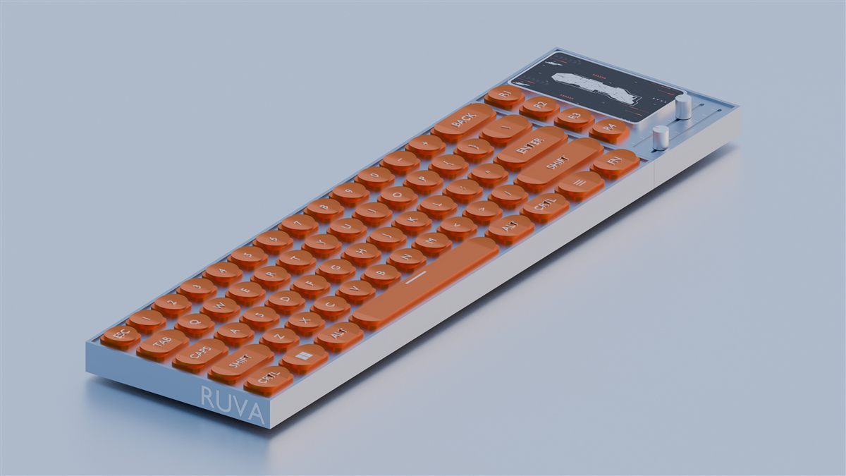 Keyboard render