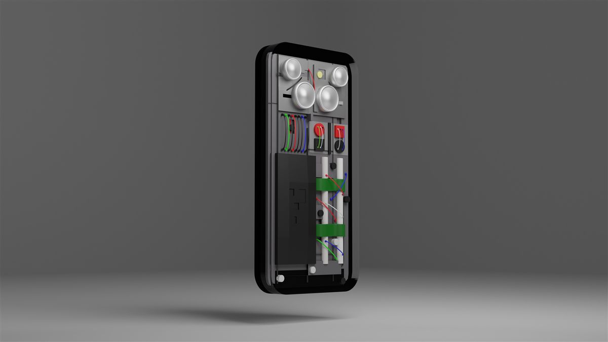 NUWI phone render dark stage
