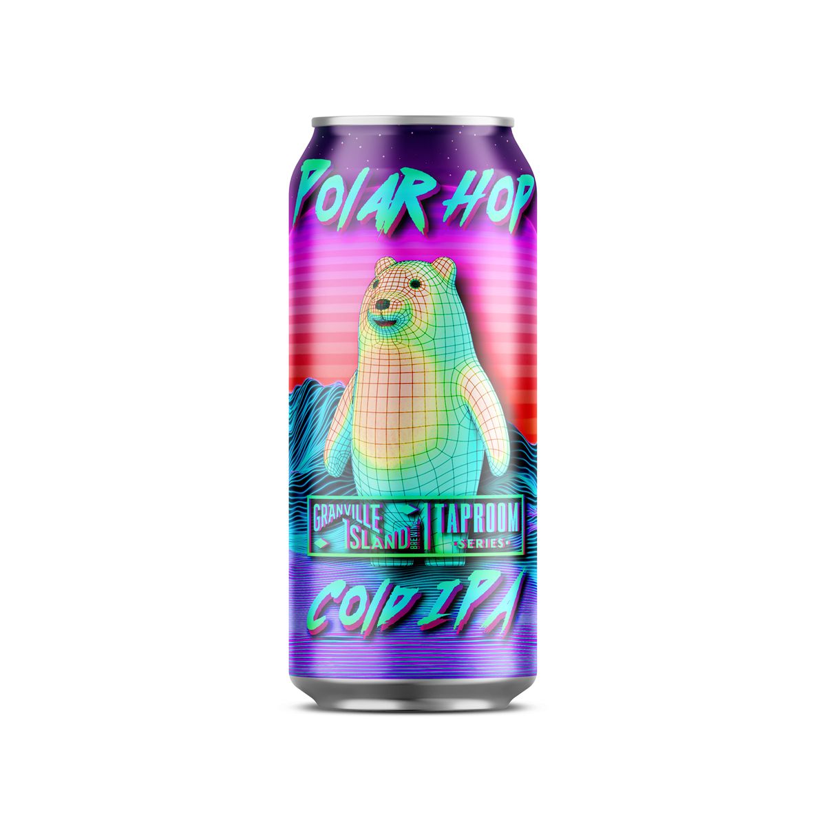 Polar Hop can mockup