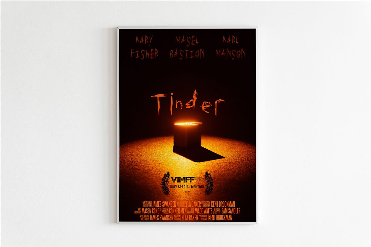 Tinder poster presentation board
