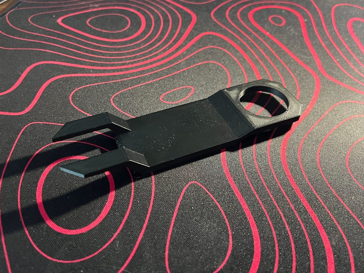 Bottle opener concept render two
