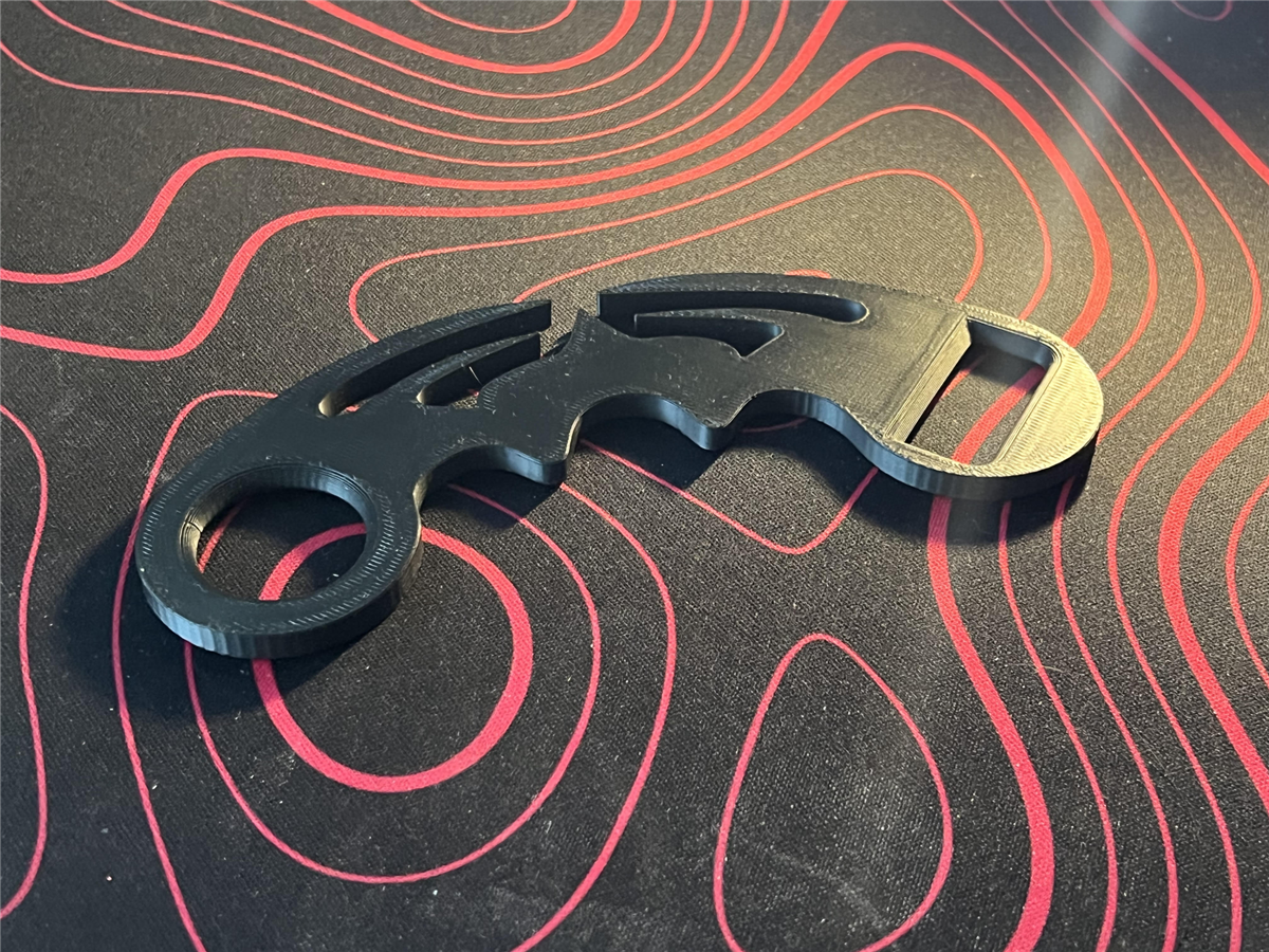 Bottle opener final product render