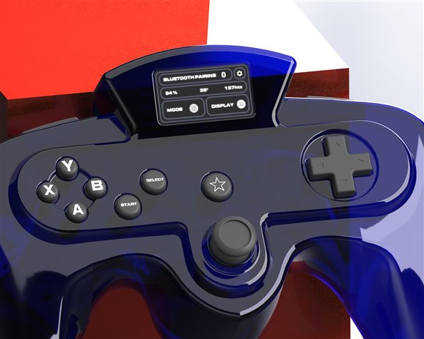 N64 controller redesign close detail render