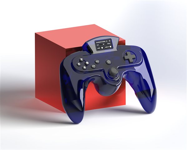 N64 controller design preview render