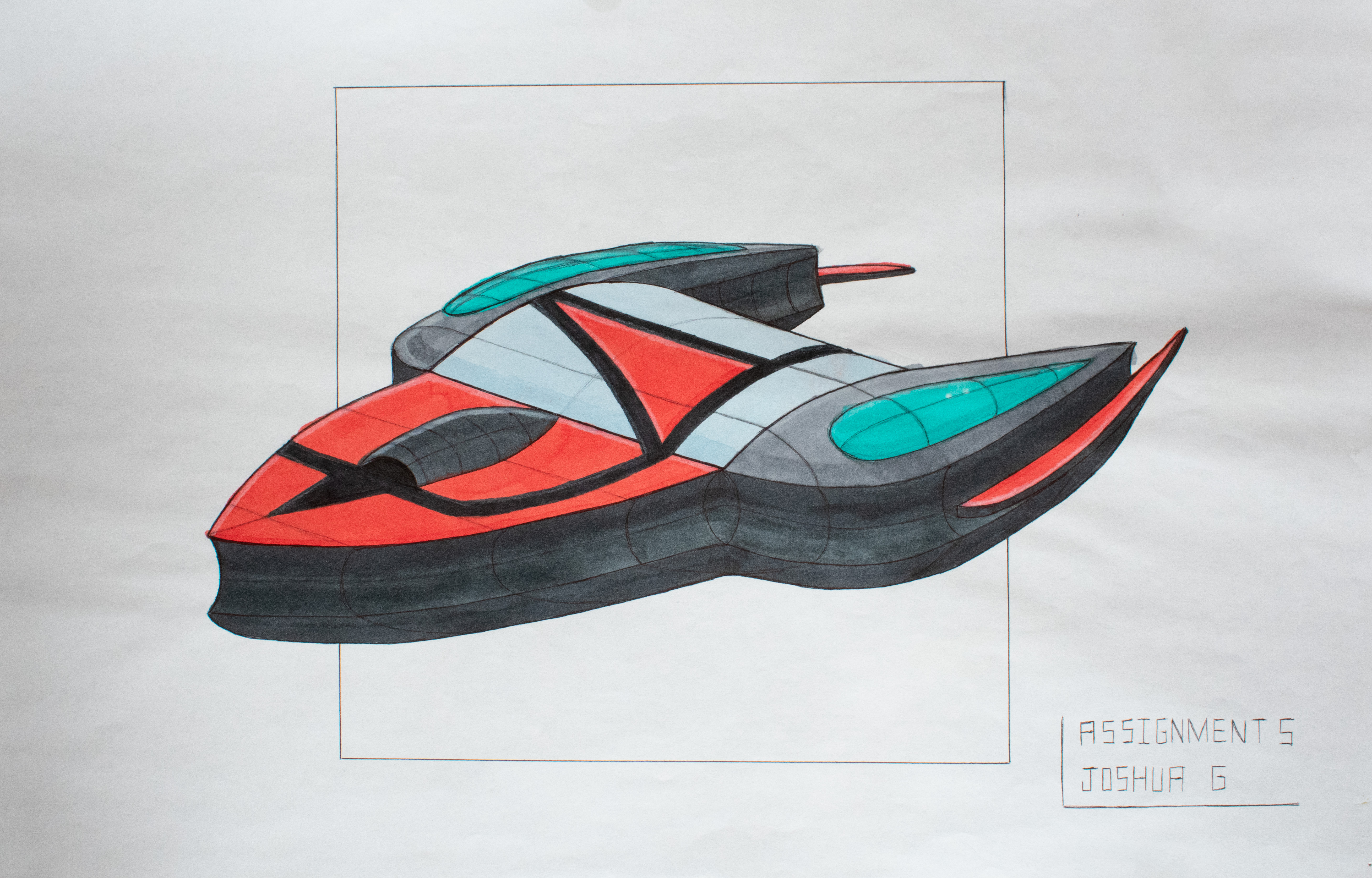 Industrial design render 05