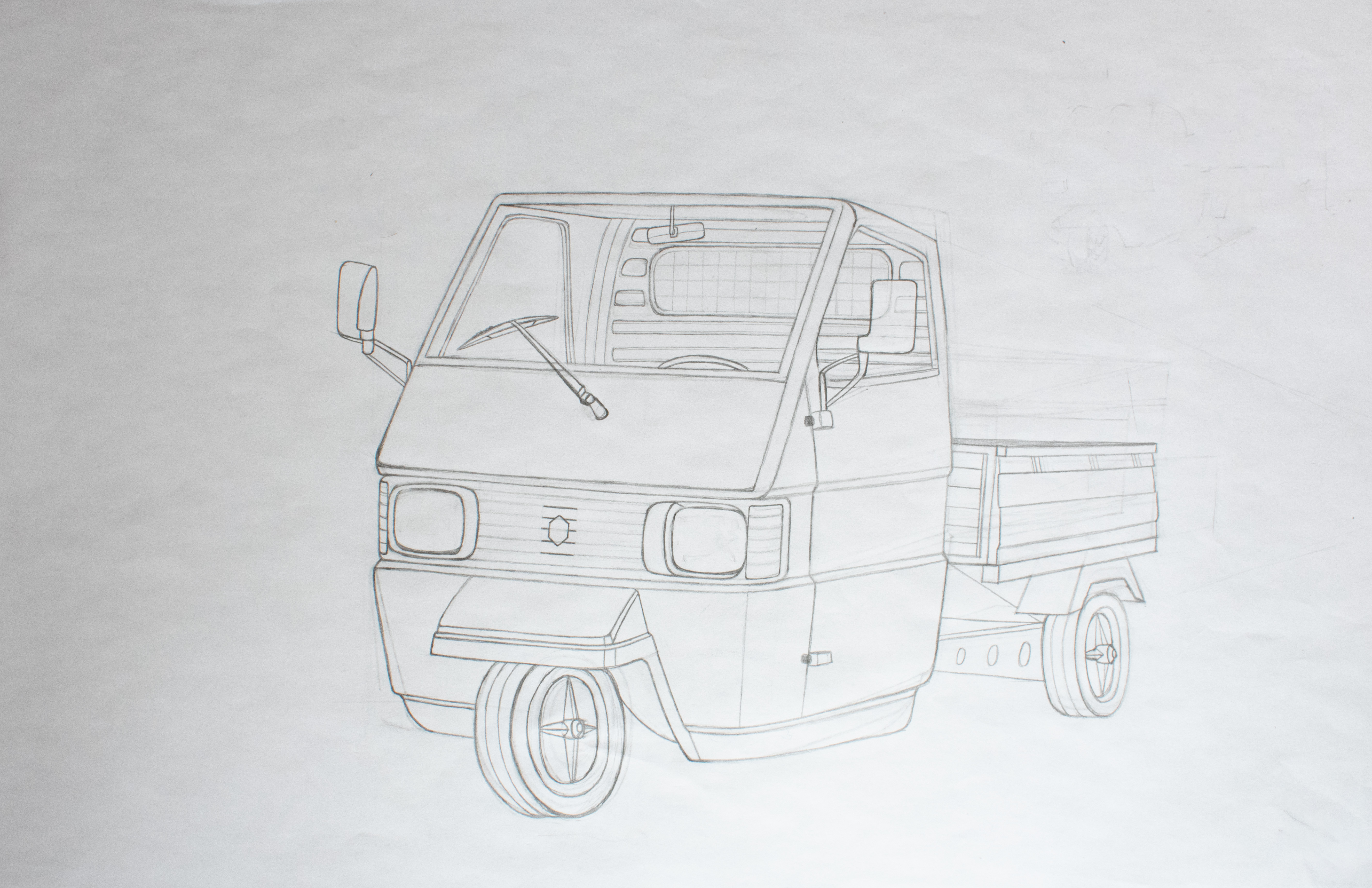 Industrial design sketch 12