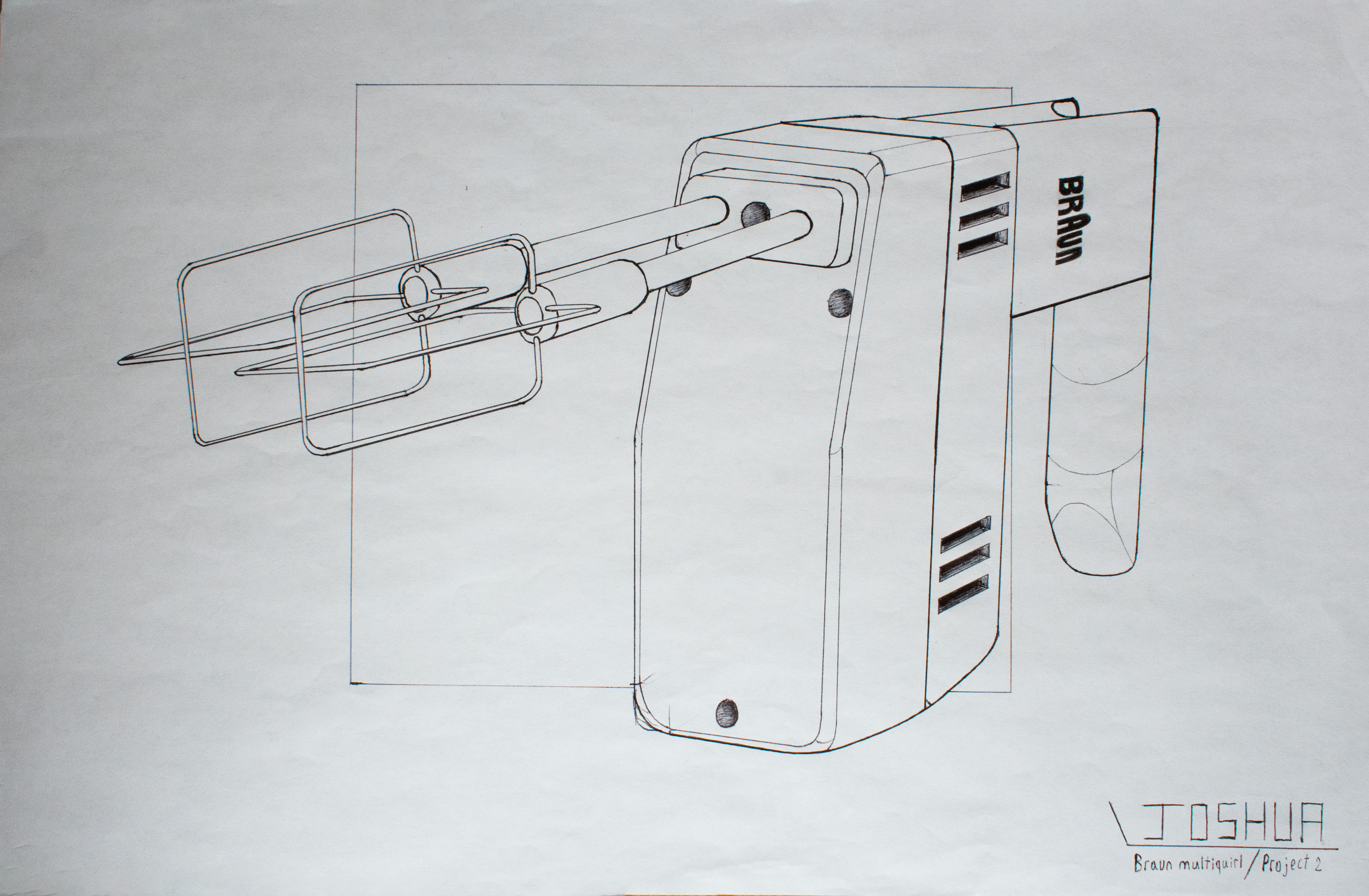 Industrial design sketch 16