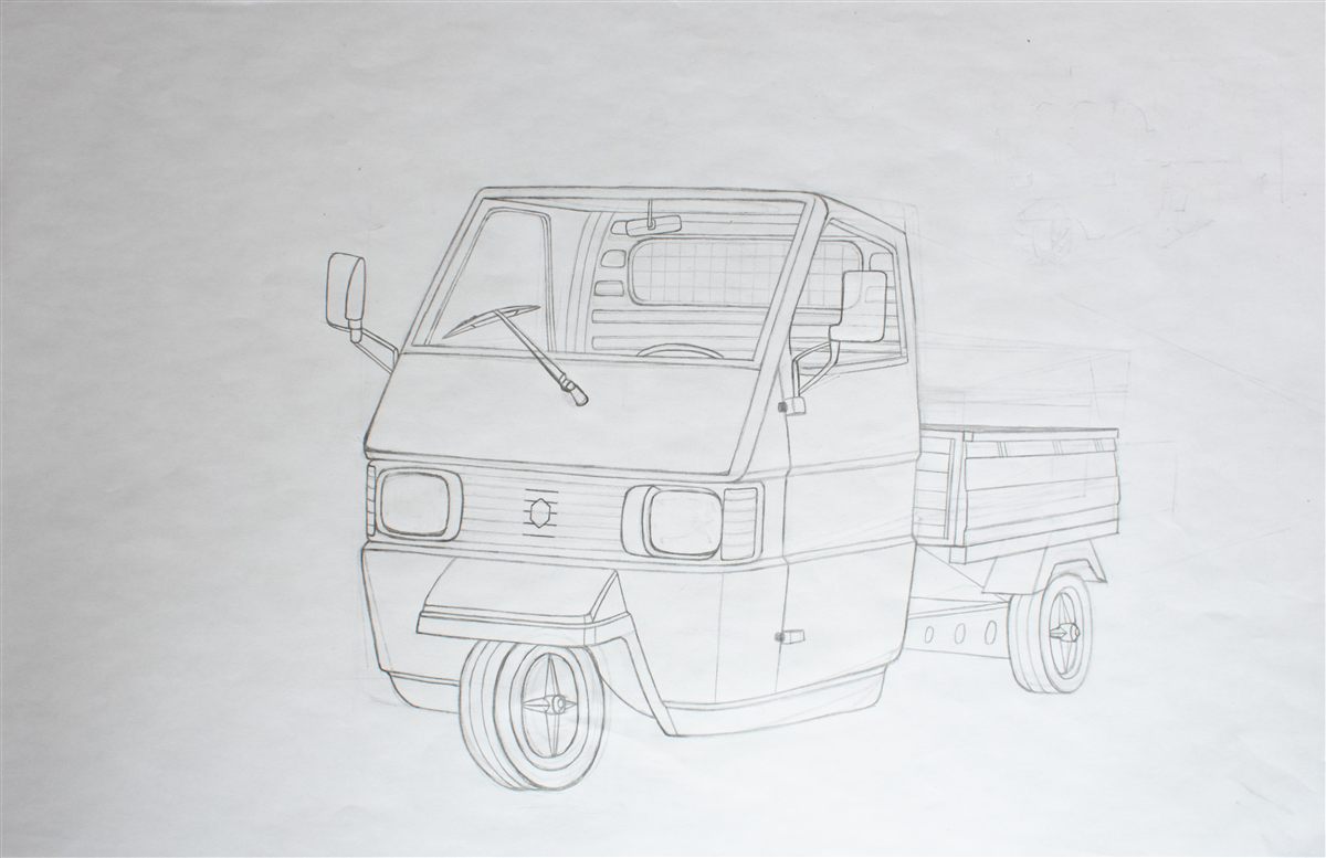 Industrial design sketch 12